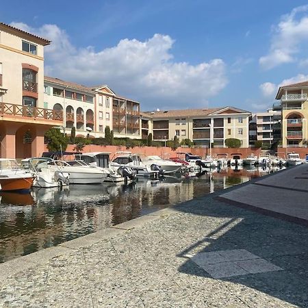 Apartamento Appt 2 pièces Port Fréjus - méga terrasse + garage Exterior foto