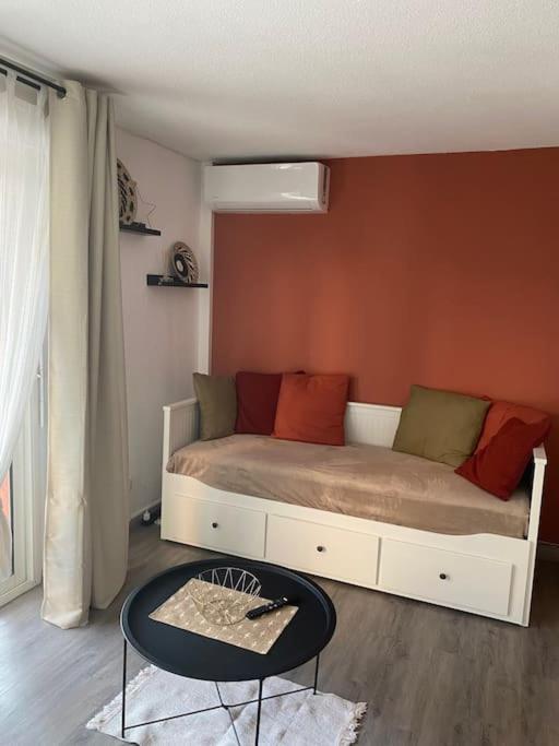 Apartamento Appt 2 pièces Port Fréjus - méga terrasse + garage Exterior foto